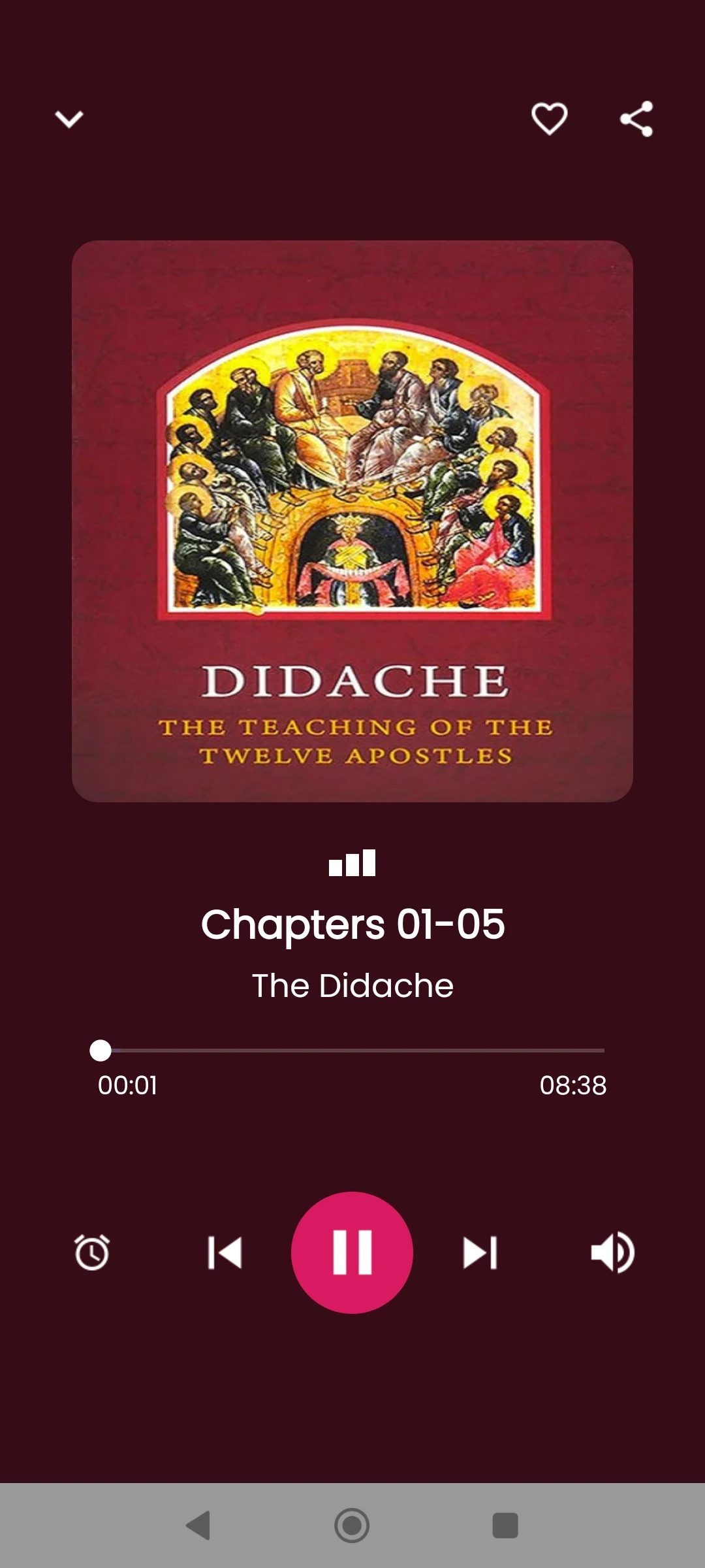 The Teaching (Didache) Audio screenshot